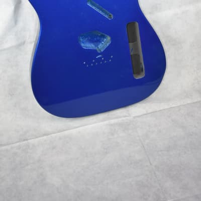 Unbranded Telecaster Body - Metallic Blue Alder image 2