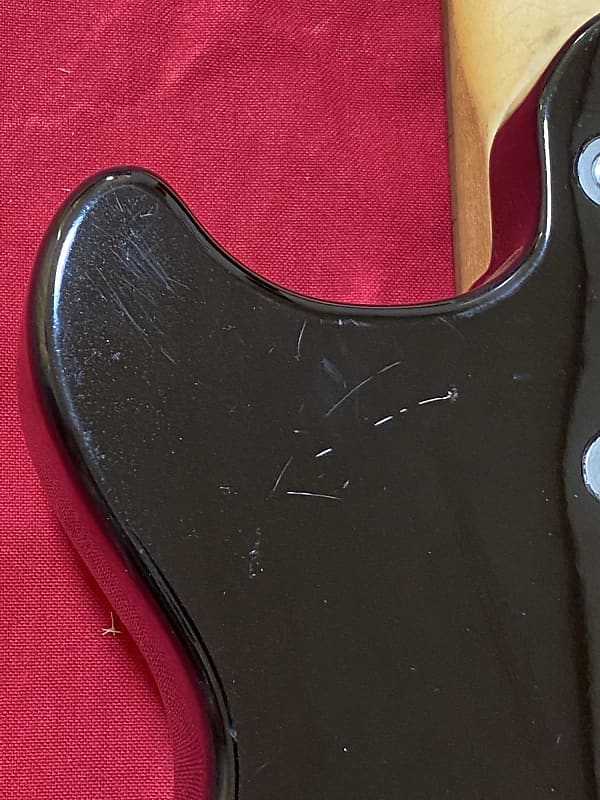 BC Rich Marion Bass Black 2000's Electric Bass Guitar | Reverb