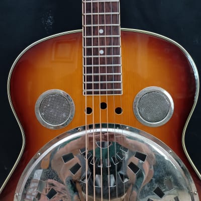 Regal RD-65 Vintage Resonator Guitar - Sunburst image 5