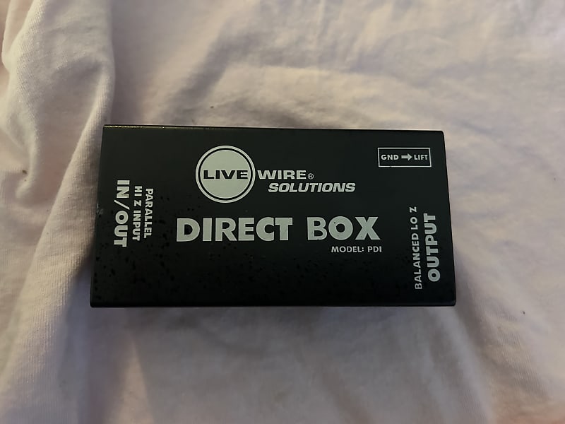 Live Wire Direct Box Model PDI Reverb