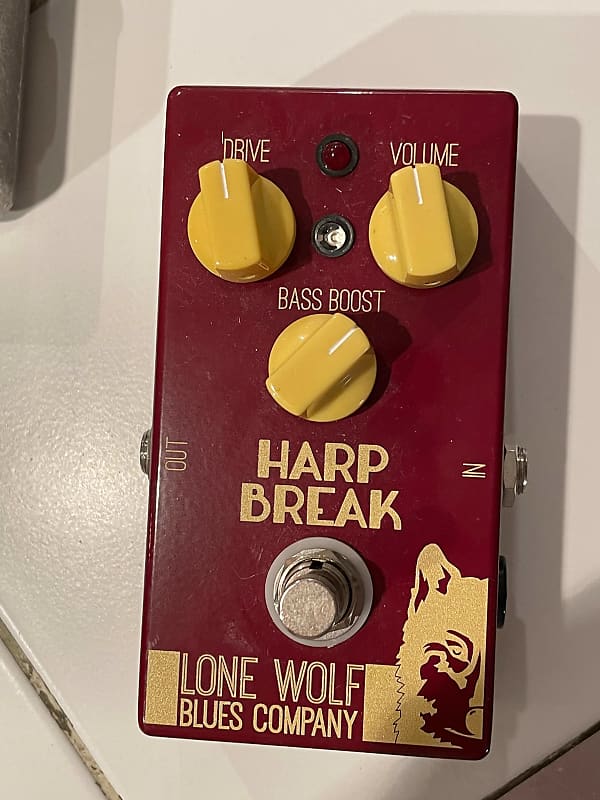 Harp Break Pedal Lone Wolf Blues Company (with box) | Reverb