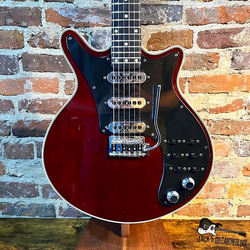 Burns London Brian May Red Special Electric Guitar (2007 - Wine Red) image 1