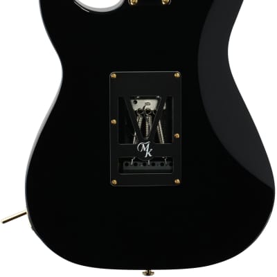 Michael Kelly Custom Collection '60s Burl Electric Guitar - 347987 - 809164022794 Blue Burl image 7