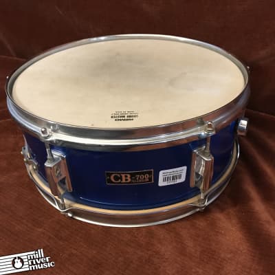 CB Percussion CB-700 14" Snare Drum Blue image 1