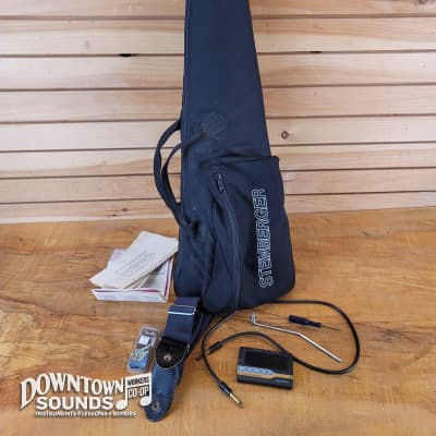 Steinberger GP2S Electric Guitar with Steinberger Gig Bag - S Trem, Passive EMGs, Black, 6lbs 8oz image 11