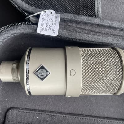 Neumann M 147 tube condenser microphone 2019 - Nickel image 1