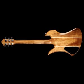 Used 1979 BC Rich Mockingbird Deluxe Electric Guitar Natural Koa image 3