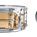 Ludwig 5x14 Supraphonic Hammered Bronze Phonic Snare Drum w/Tube Lugs +SKB Case | Authorized Dealer