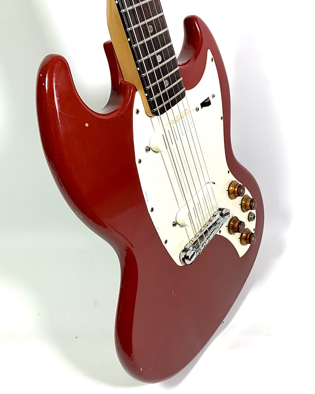 値下げ　kalamazoo kg-2 赤 Gibsonの安ギター Kalamazoo KG-2｜カス
