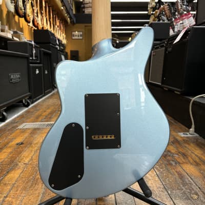 D'Angelico Limited Edition Premier Series Bedford SH Electric Guitar 2021 Ice Blue Metallic image 3