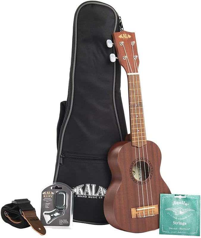 Kala KA-15-S-BNDL Satin Mahogany image 1