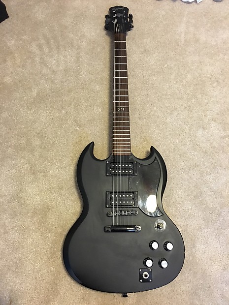 Epiphone G400 Goth SG XII 2007 Satin Balck