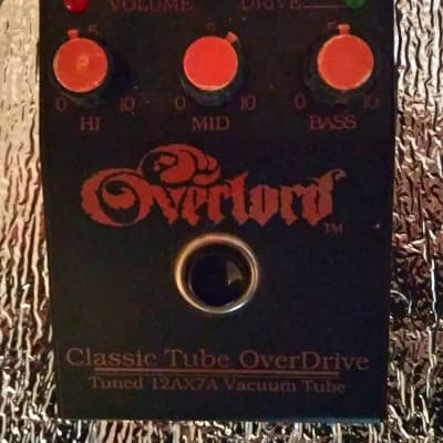 Dean Markley Overlord  ( Classic Tube Overdrive Tuned 12AX7A Vacuum Tube) for sale