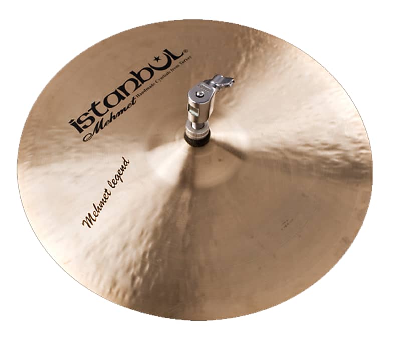 Istanbul Mehmet Legend 13" Hihat Cymbals. Authorized Dealers. Free Shipping image 1