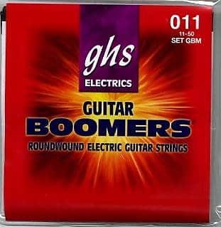 GHS Boomers Electric Guitar Strings, Medium, .011 image 1