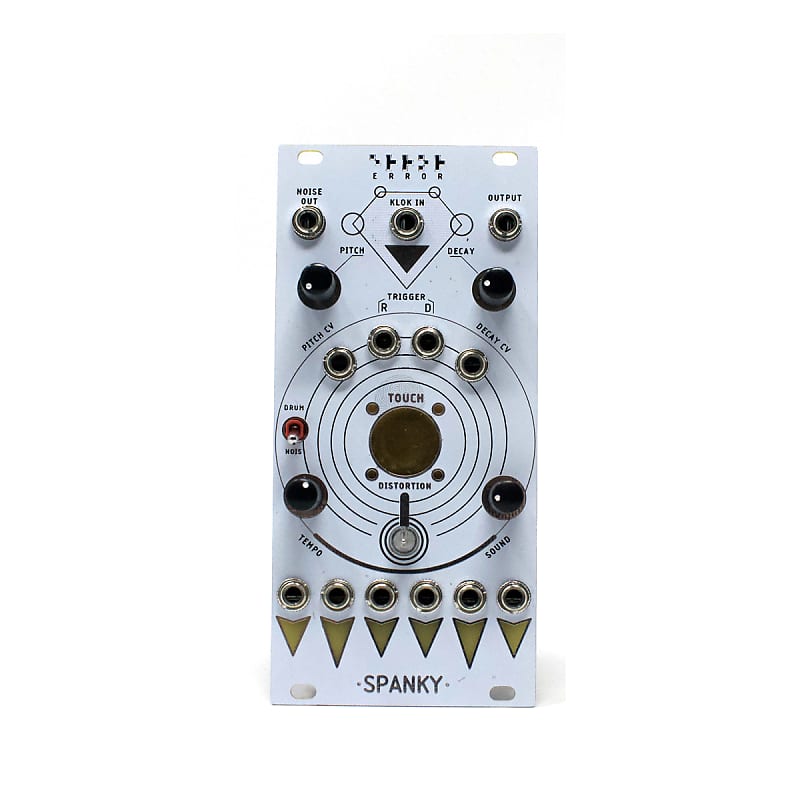 Error Instruments Spanky V2 Eurorack Drum Module (White