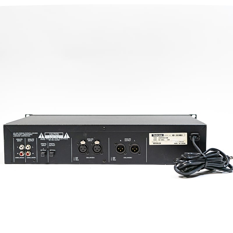 TASCAM MD-301 MKII Mini Disc MD Recorder