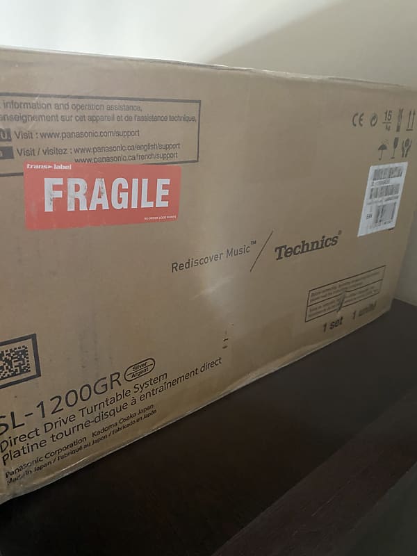 technics sl 1200 gr grey  			