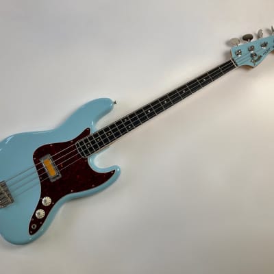 Fender Gold Foil Jazz Bass 2022 Sonic Blue for sale
