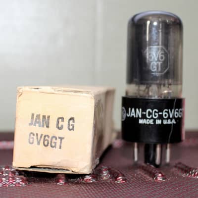 GE 6072A JAN New Old Stock6