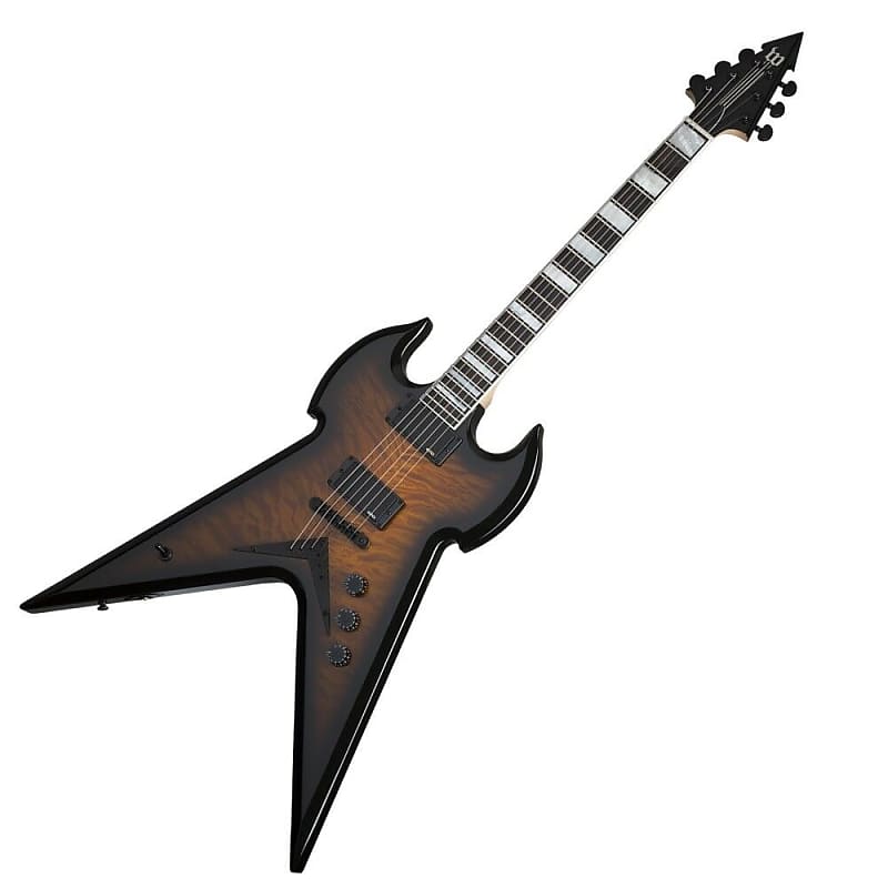 Wylde Audio War Hammer Death Claw Molasses (DCM) Electric Guitar EMG pickups image 1