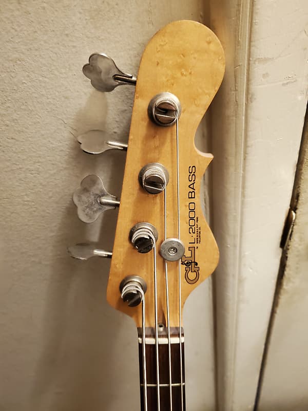 【希少】G&L L-2000 Made in USA 1998 Natural G&L L-2000 Bass 1998 Natural Gloss w/ Rosewood Fretboard