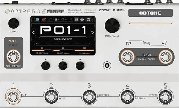 Hotone Ampero II Stage Guitar Bass Amp Modeling IR Cabinets