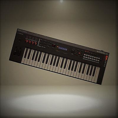 Yamaha MX49BK 49-Key Keyboard Music Production Synthesizer in Black image 1