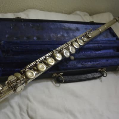 1965 Armstrong 90 Closed-Hole Sterling Intermediate Flute image 14
