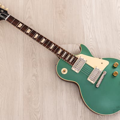 2020 Gibson Custom Shop Historic 1954 Les Paul R4 Inverness Green Dark Back w/ CustomBucker PAFs, Case, COA, Tags image 11