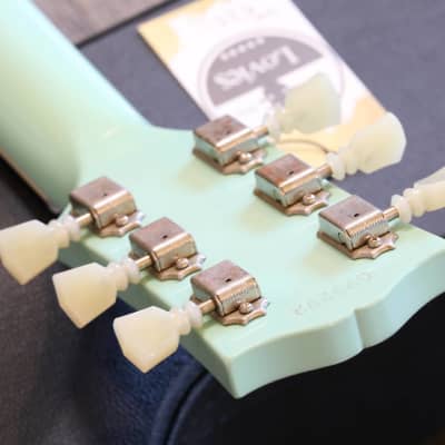 MINTY! 2019 Gibson Limited Edition Custom ’61/’59 Fat Neck Les Paul SG Standard VOS Kerry Green + COA OHSC & Video Demo image 21