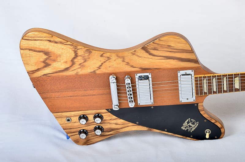 Gibson Firebird V Ltd. Edition Zebra Wood 2007 Natural Reverb