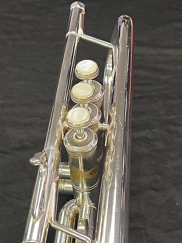 Silver Plated Vincent Bach 229 Large Bore ‘C’ Trumpet 25H Lead Pipe