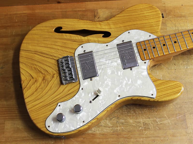 Greco Telecaster Thinline MIJ MATSUMOKU 1970s Natural | Reverb