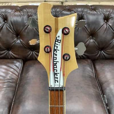1976 Rickenbacker 4001 Bass Left Handed Maple Glo image 2