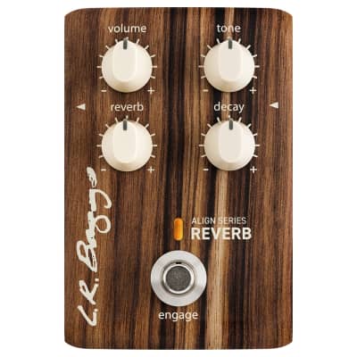 L.R. Baggs Align Series Reverb Acoustic Guitar Effects Pedal for sale