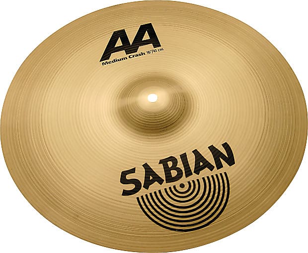 sabian aa medium crash 16