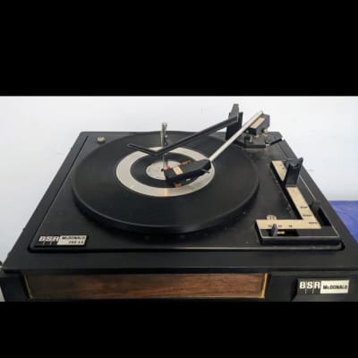 BSR McDONALD 260AX Record Player Turntable - VINTAGE image 1