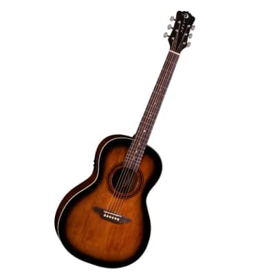 Luna Art Vintage Parlor Acoustic/Electric Guitar for sale