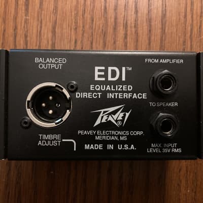 Peavey EDI Equalized Direct Interface | Reverb