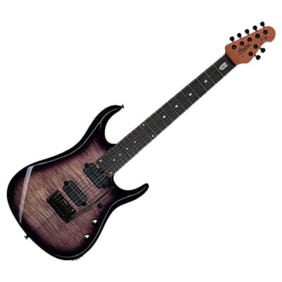 Sterling by Music Man JP15 7 DiMarzio w/ Flame Top - Eminence Purple - B-Stock for sale