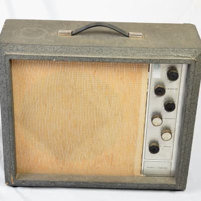 Silvertone Model 1482 5-Watt 1x12 Guitar Combo 1960s - Black image 10