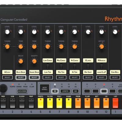Behringer Rhythm Designer RD-8 Mk2 Analog Drum Machine image 1
