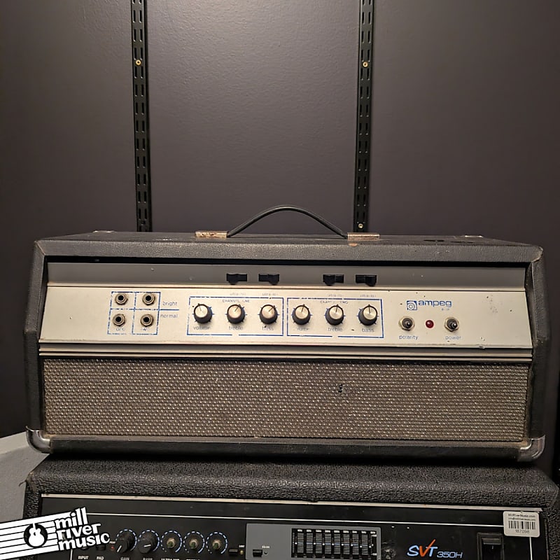 Ampeg B-25 55-Watt Tube Bass/Guitar Head – Used