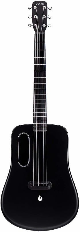 LAVA Music LAVA ME 2 Carbon Fiber Guitar, Black W/ built in