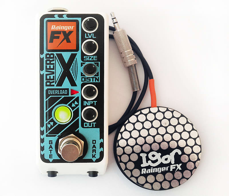 Rainger FX Reverb-X with Igor Pressure Pad Controller | Reverb