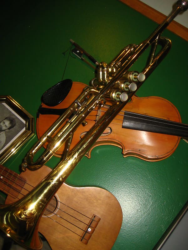 Selmer K Modified Trumpet 1965 24B, Brass, laquer Reverb