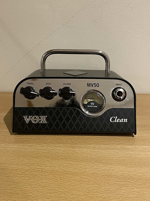 Vox MV50 Clean 50-Watt Guitar Amp Head 2017 - Present - Black / SIlver image 1