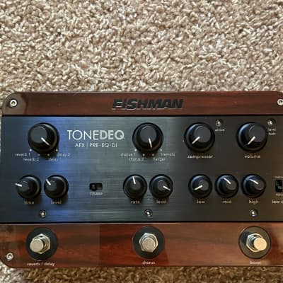  Fishman ToneDEQ Acoustic Instrument Preamp with