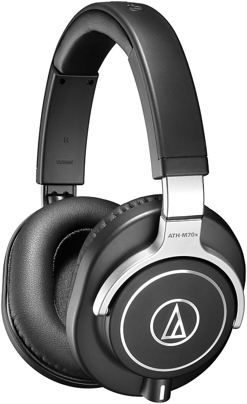 Audio-Technica ATH-M70x Professional Studio Monitor Headphones  			